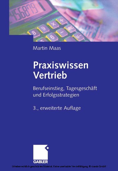 Praxiswissen Vertrieb main product photo