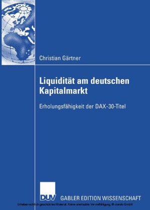 Liquidität am deutschen Kapitalmarkt
