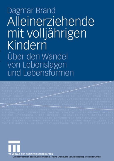 Alleinerziehende mit volljährigen Kindern main product photo