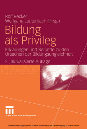 Bildung als Privileg
