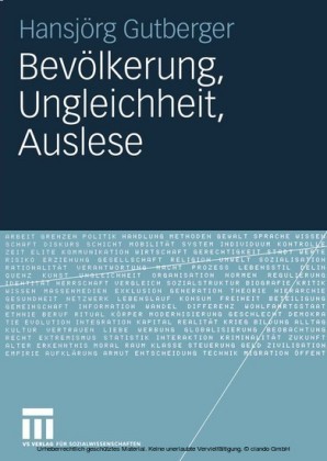 Bevölkerung, Ungleichheit, Auslese