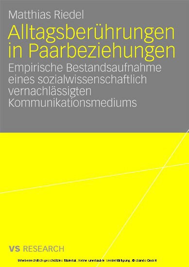Alltagsberührungen in Paarbeziehungen main product photo