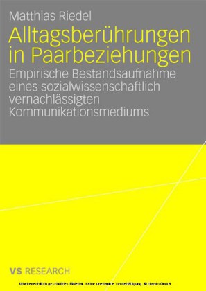 Alltagsberührungen in Paarbeziehungen