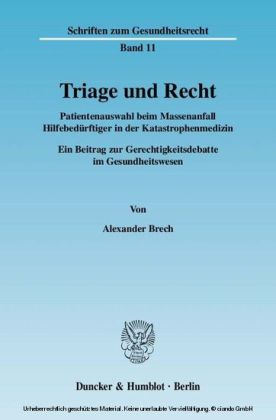 Triage und Recht.