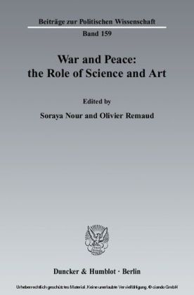 War and Peace: the Role of Science and Art. main product photo