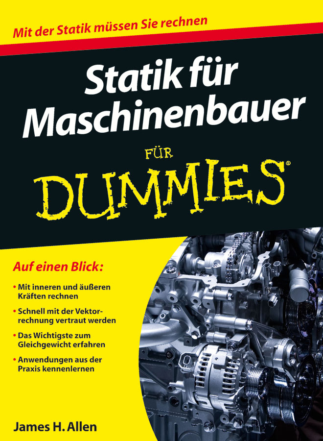 Statik für Maschinenbauer für Dummies main product photo