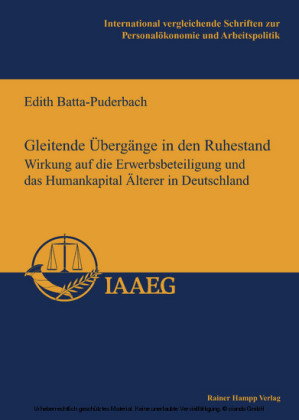 Gleitende Übergänge in den Ruhestand