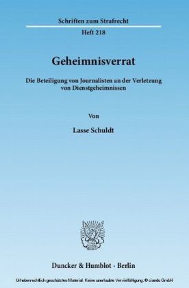 Geheimnisverrat.