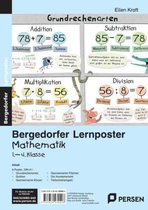 Lernposter Mathematik 1.-4.Klasse