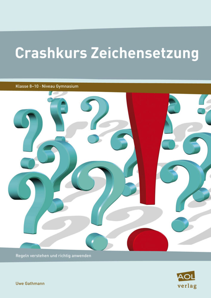 Crashkurs Zeichensetzung main product photo