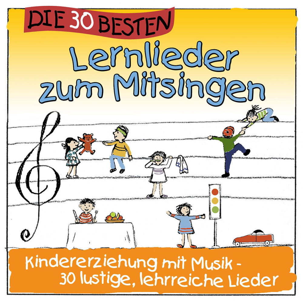 Die 30 besten Lernlieder zum Mitsingen, 1 Audio-CD main product photo