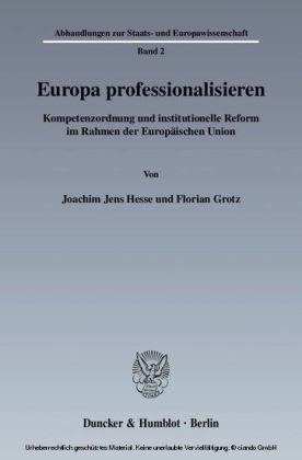 Europa professionalisieren.