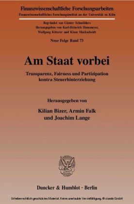 Am Staat vorbei.