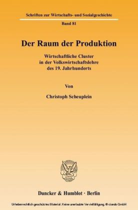 Der Raum der Produktion.