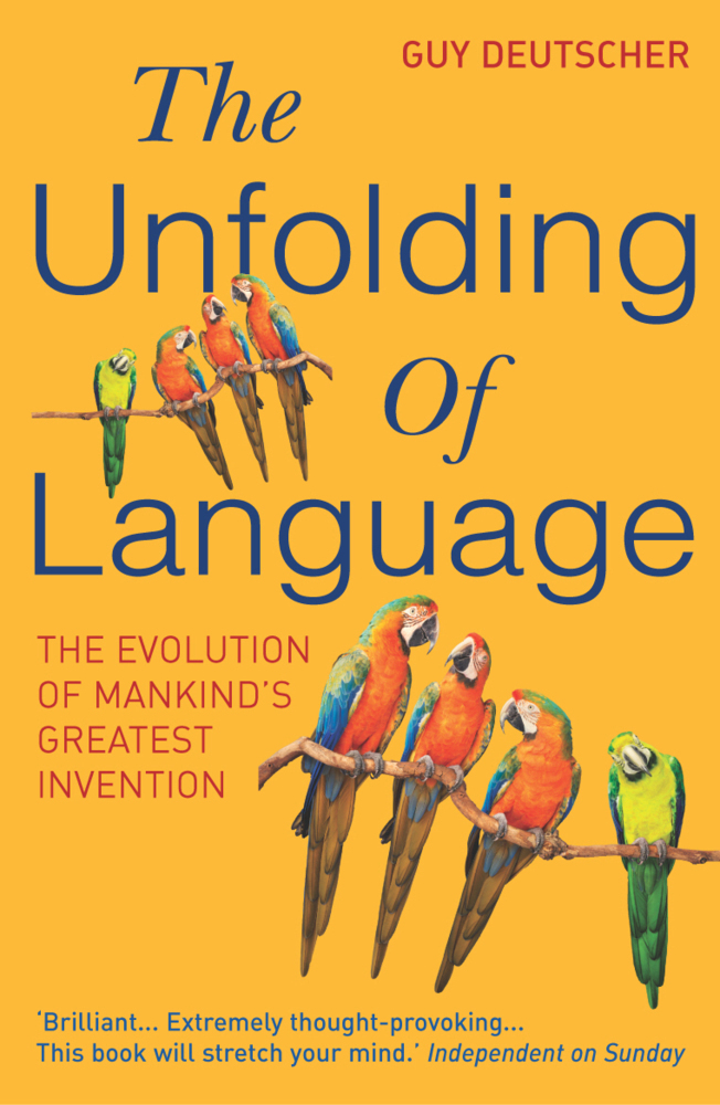 The Unfolding Of Language main product photo