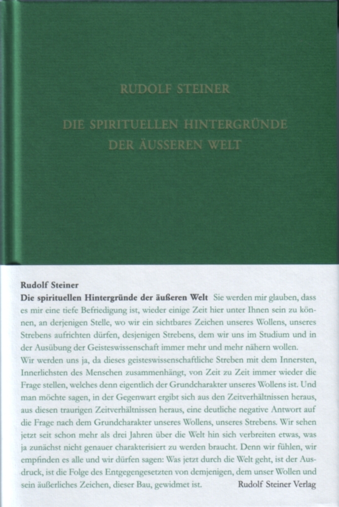 Die spirituellen Hintergründe der äußeren Welt main product photo