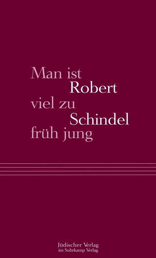 Man ist viel zu früh jung main product photo