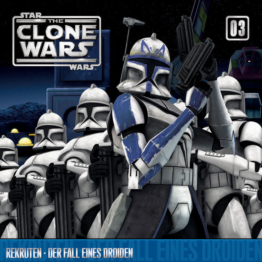 Star Wars, The Clone Wars - Rekruten - Der Fall eines Droiden, 1 Audio-CD main product photo