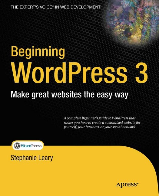 Beginning WordPress 3 main product photo