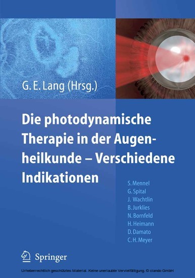 Die photodynamische Therapie in der Augenheilkunde - Verschiedene Indikationen main product photo
