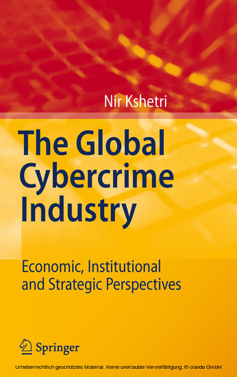 The Global Cybercrime Industry main product photo