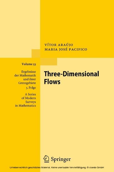 Three-Dimensional Flows main product photo