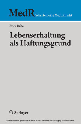 Lebenserhaltung als Haftungsgrund