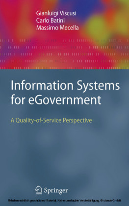 Information Systems for eGovernment