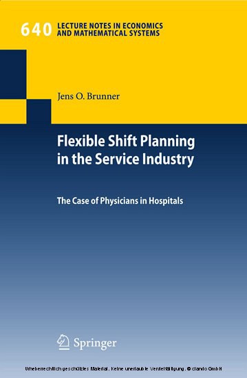 Flexible Shift Planning in the Service Industry main product photo