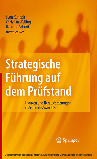 Strategische Führung auf dem Prüfstand main product photo
