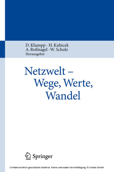 Netzwelt - Wege, Werte, Wandel main product photo