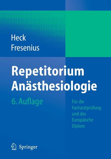 Repetitorium Anästhesiologie main product photo