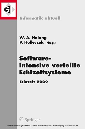 Software-intensive verteilte Echtzeitsysteme Echtzeit 2009 main product photo