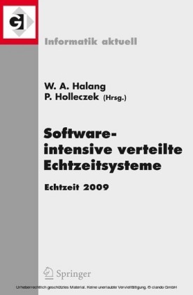 Software-intensive verteilte Echtzeitsysteme Echtzeit 2009