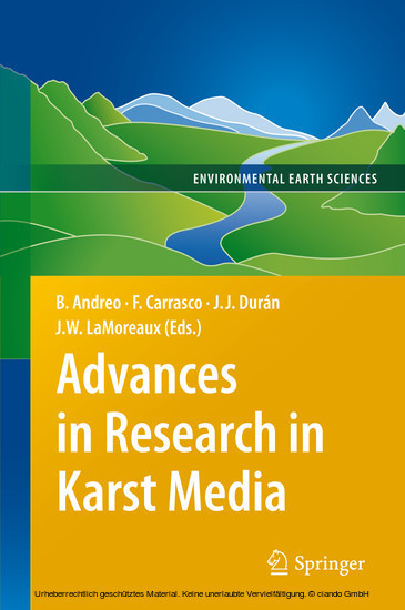 Advances in Research in Karst Media main product photo
