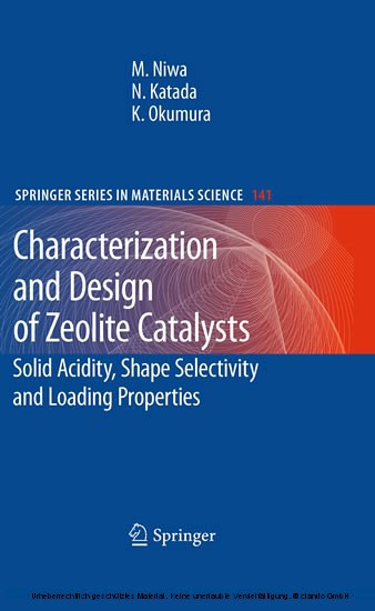 Characterization and Design of Zeolite Catalysts main product photo