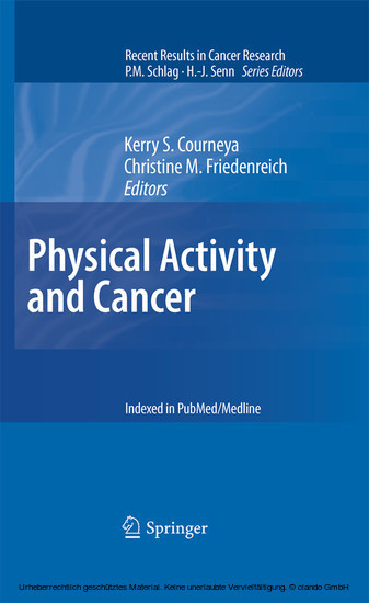 Physical Activity and Cancer main product photo