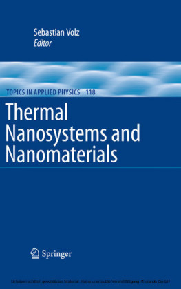 Thermal Nanosystems and Nanomaterials