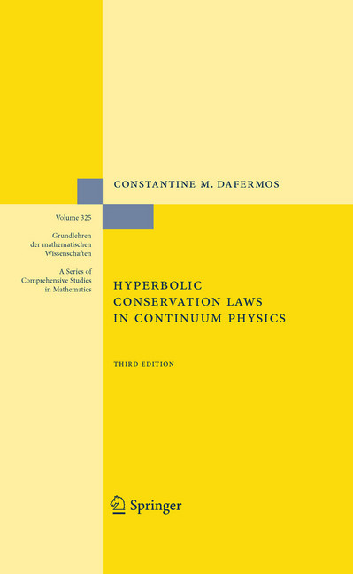 Hyperbolic Conservation Laws in Continuum Physics main product photo