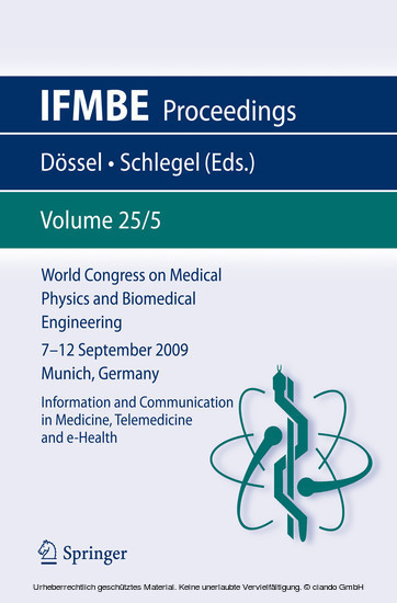 World Congress on Medical Physics and Biomedical Engineering September 7 - 12, 2009 Munich, Germany main product photo