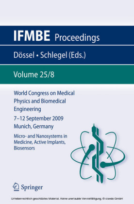 World Congress on Medical Physics and Biomedical Engineering September 7 - 12, 2009 Munich, Germany