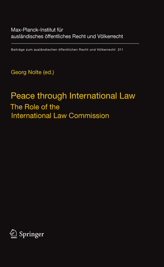 Peace through International Law main product photo