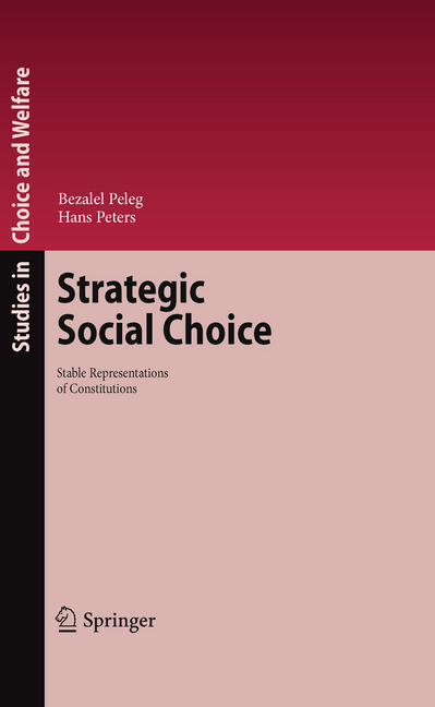 Strategic Social Choice main product photo