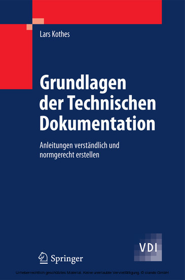 Grundlagen der Technischen Dokumentation main product photo