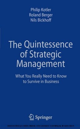 The Quintessence of Strategic Management