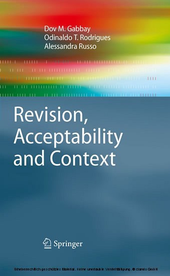 Revision, Acceptability and Context main product photo