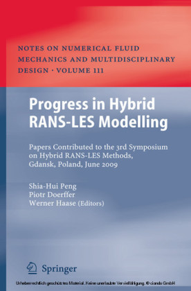 Progress in Hybrid RANS-LES Modelling