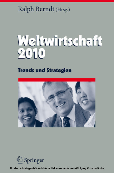 Weltwirtschaft 2010 main product photo