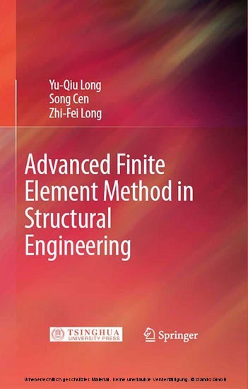 Advanced Finite Element Method in Structural Engineering main product photo