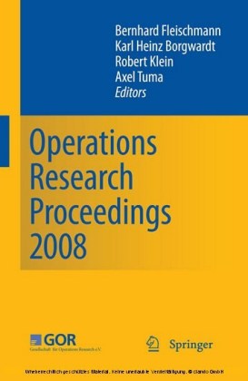 Operations Research Proceedings 2008